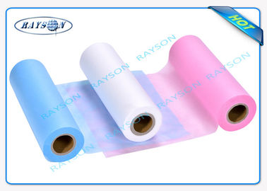 Tek Kullanımlık Tıbbi Sigara Dokuma Kumaş 5 - 320cm Genişlik Tam Renkli