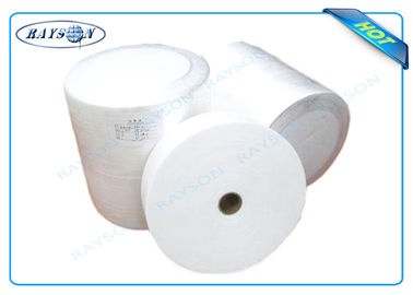 Hijyen / Bezi Ürünleri İçin Beyaz Renkli Hidrofilik PP Spunbond Nonwoven Kumaş